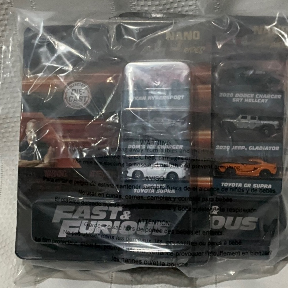 NIP 4 Packs JADA Nano Hollywood Rides Fast & Furious Die Cast Collectors Series - Picture 8 of 8